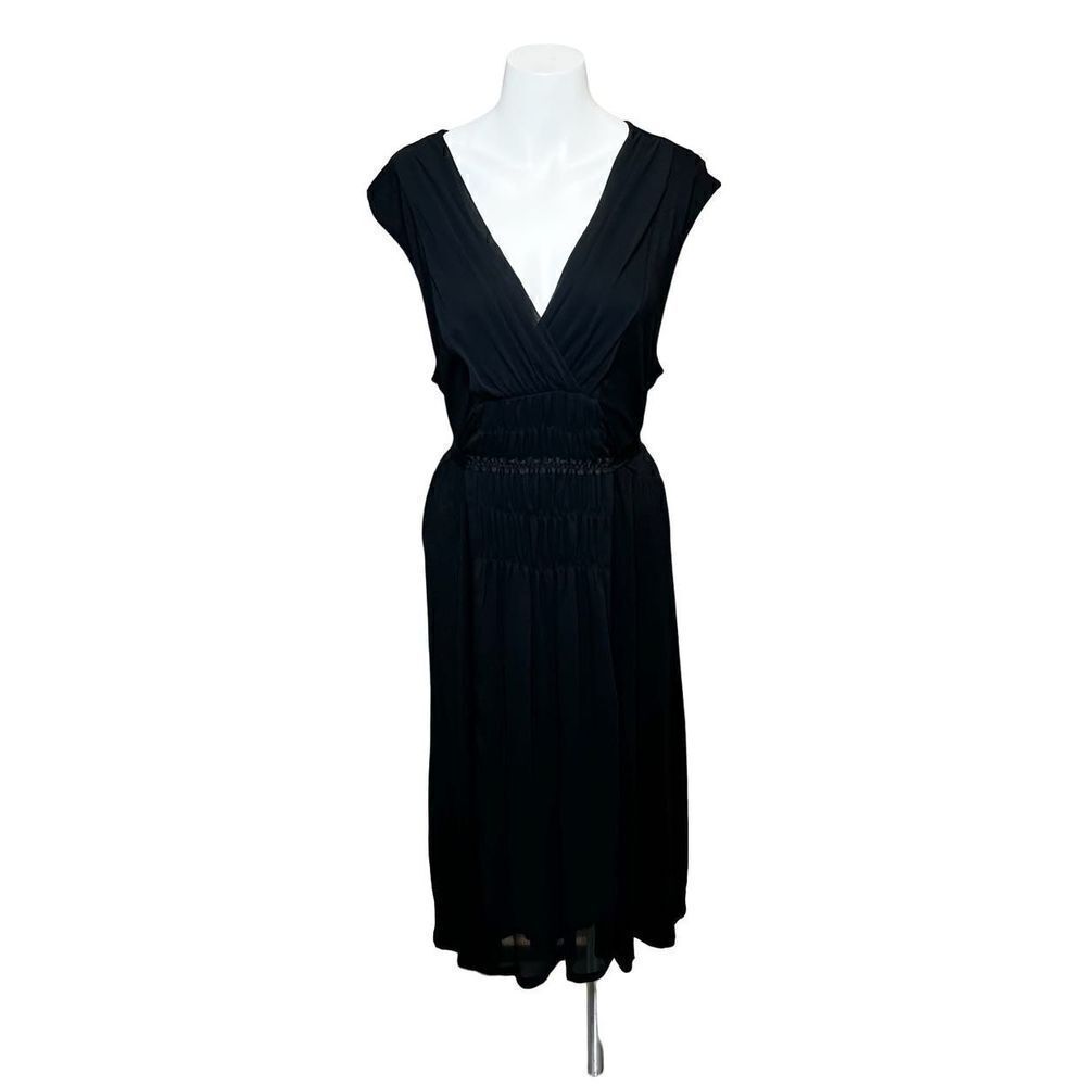Marc Bouwer black sleeveless dress size L